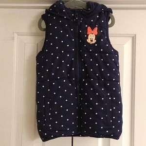 Polka Dot Minnie Mouse Vest with Ears